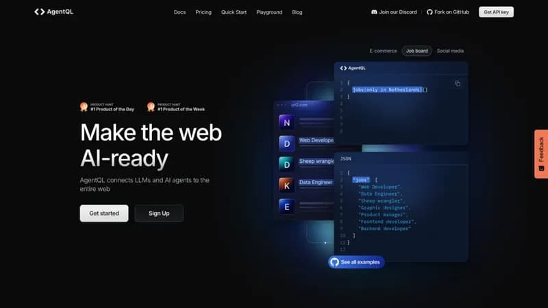 AgentQL screenshot