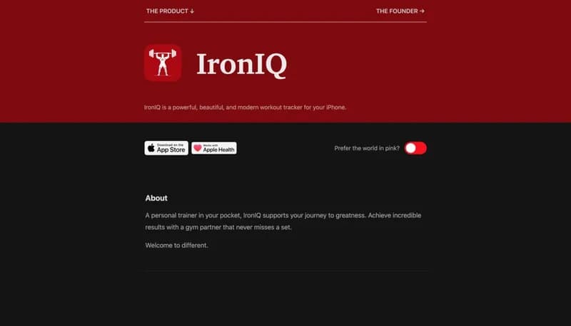 IronIQ screenshot
