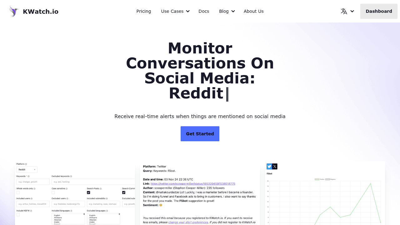 kwatch.io website