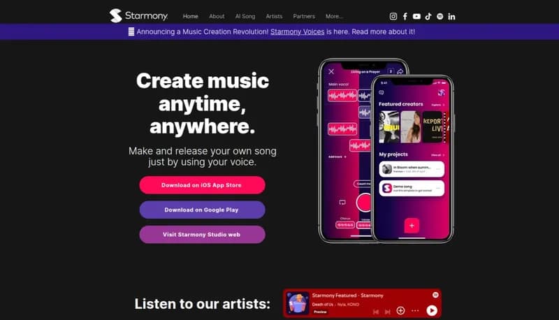 Starmony screenshot