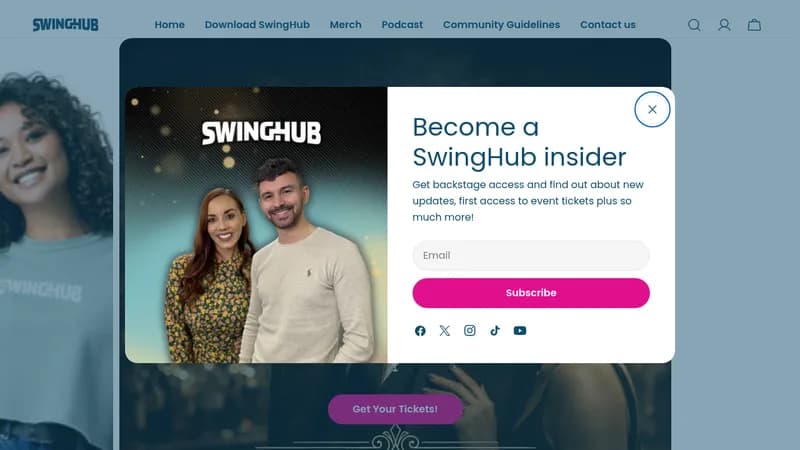 swinghub website