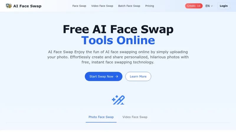 ai face swap website