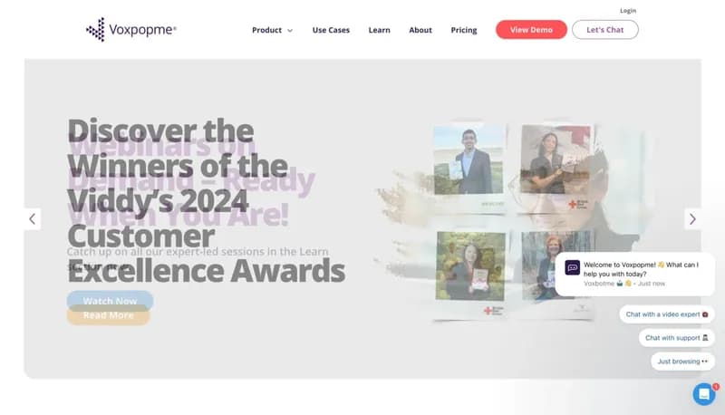 Voxpopme screenshot