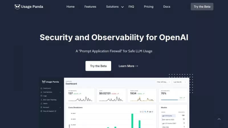 Usage Panda screenshot