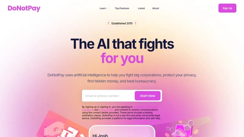 donotpay website