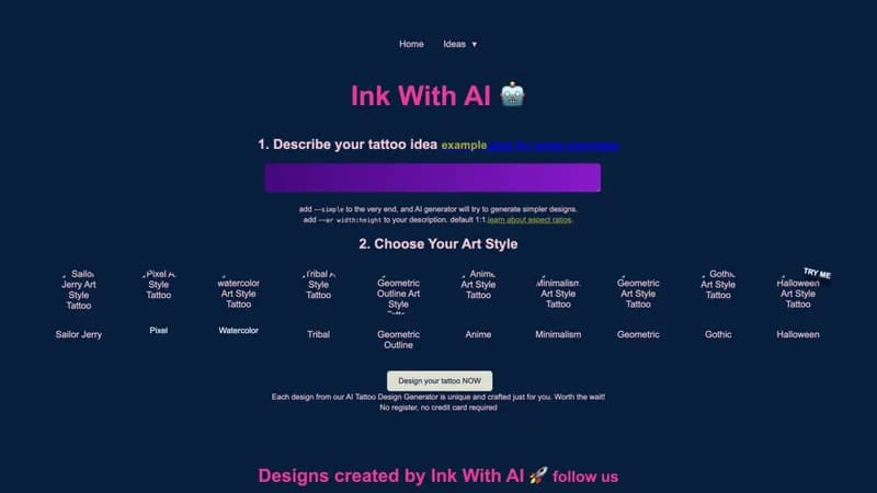 Ink With AI screenshot