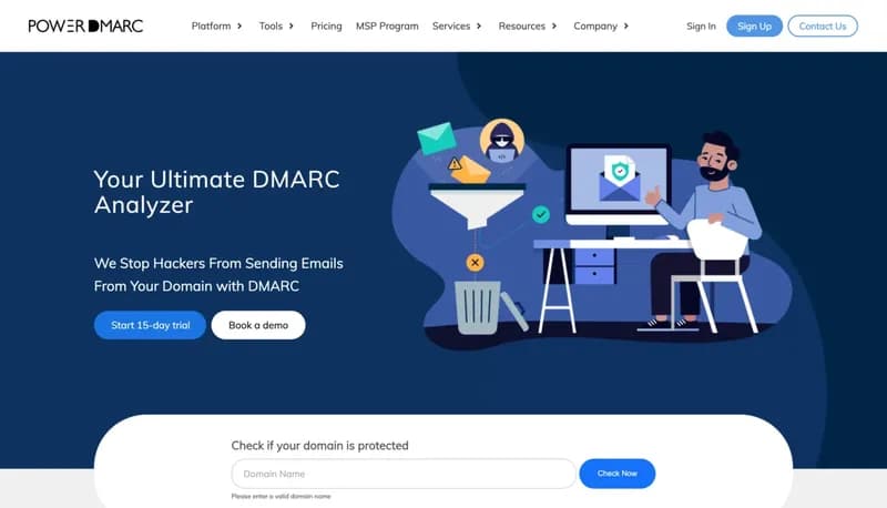 PowerDMARC screenshot