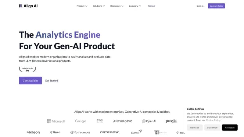 Align AI screenshot