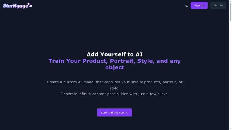 starngage ai website