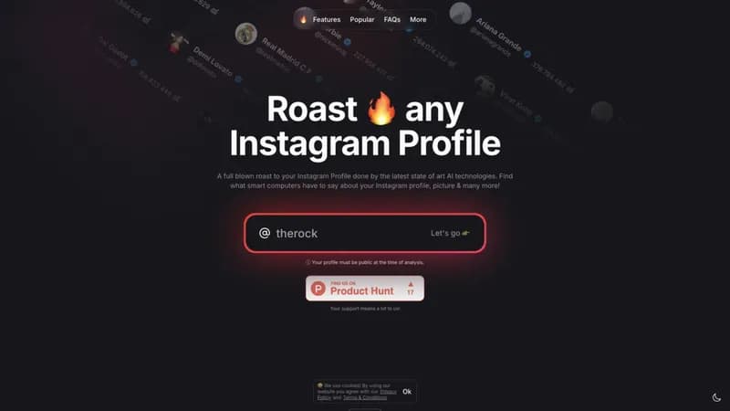 Roast screenshot