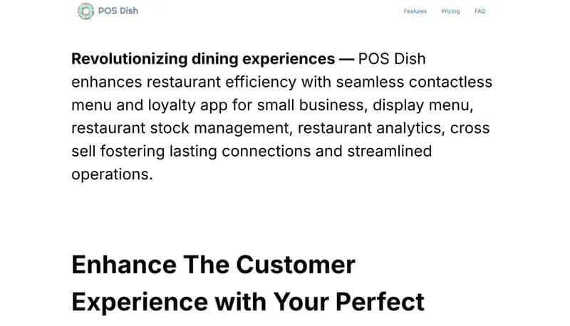 POS Dish screenshot