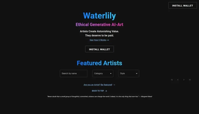 Waterlily screenshot