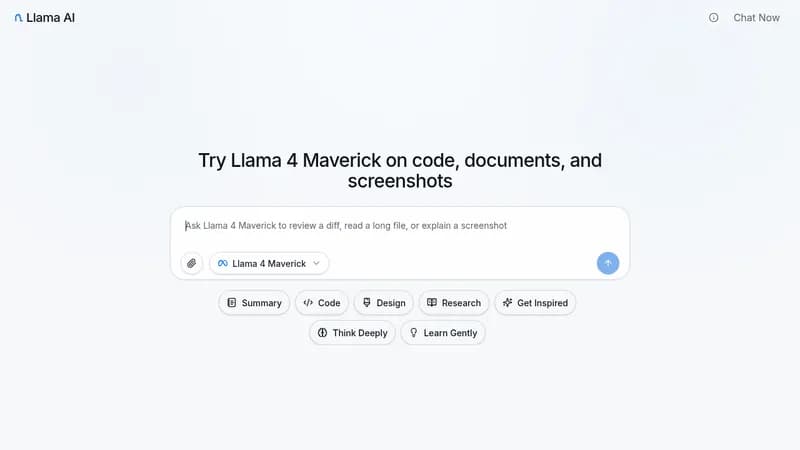 llama ai website