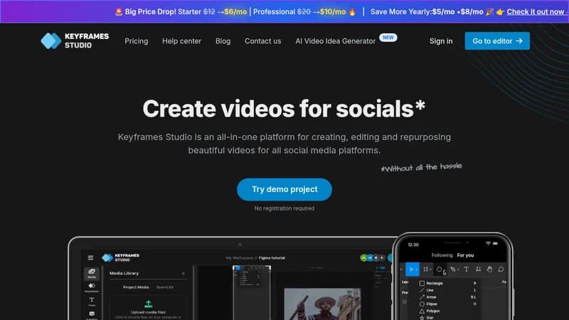 keyframes studio website
