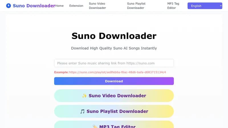 suno downloader website
