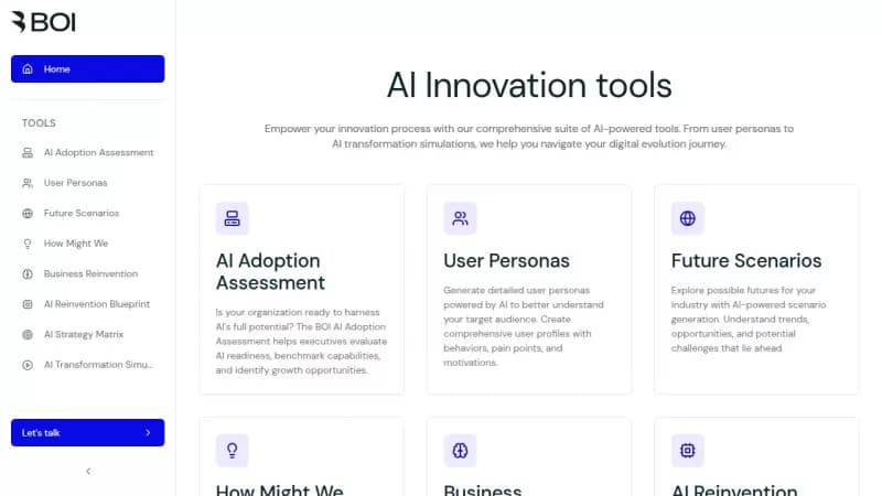 AI Innovation Platform screenshot