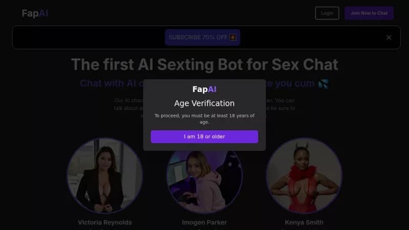 FapAI screenshot