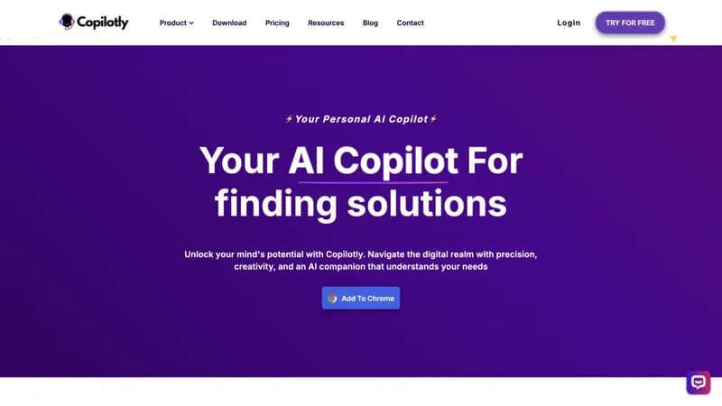 Copilotly screenshot