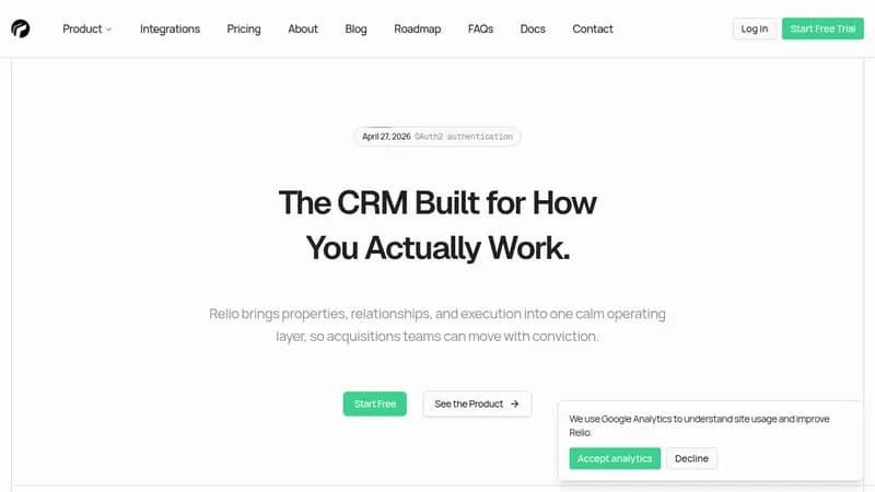relio website
