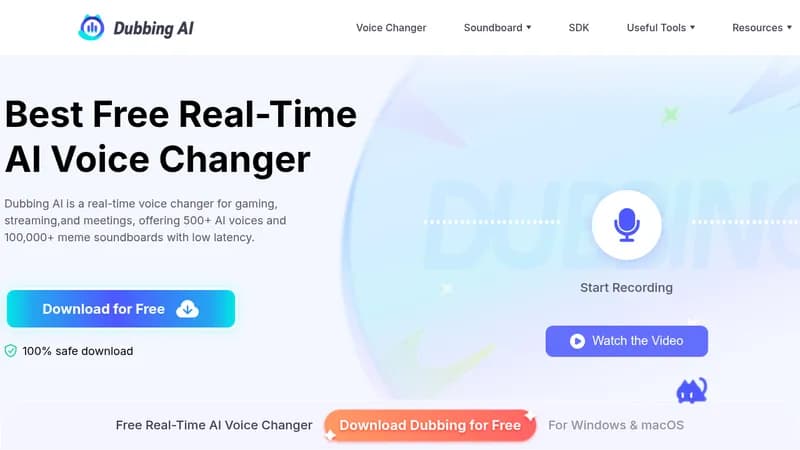 dubbing ai website