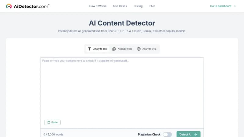 ai detector website