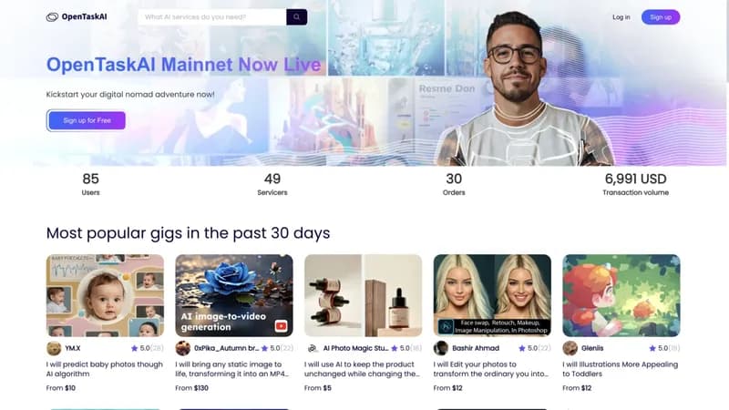OpenTaskAI screenshot
