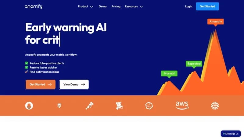 Anomify screenshot