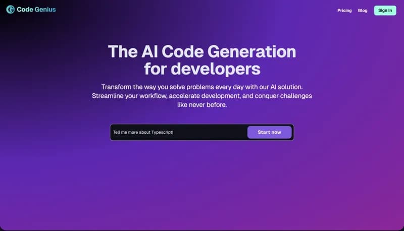 Code Genius screenshot