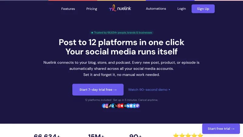nuelink website