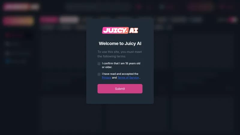 juicy ai website