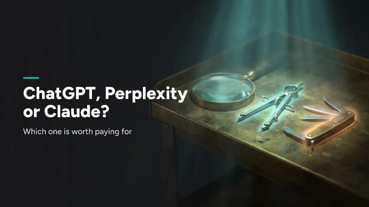 Featured image for ChatGPT vs Perplexity vs Claude: Which to Pay For (2026)