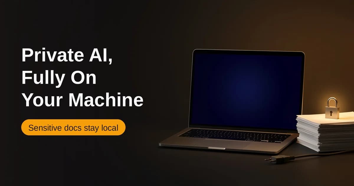 Featured image for Private AI for Sensitive Documents: The Local Setup That Actually Works (2026)