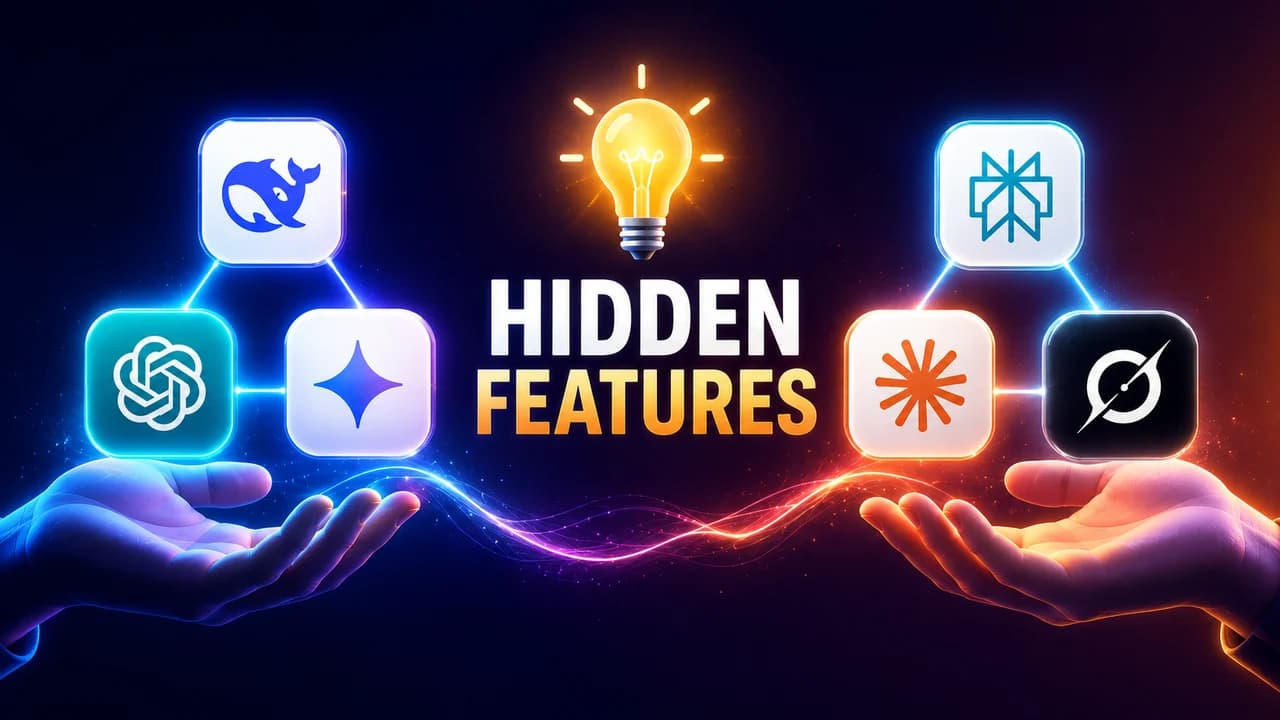 Featured image for Secret Features in the Top 6 AI Tools You’re Probably Missing in 2026