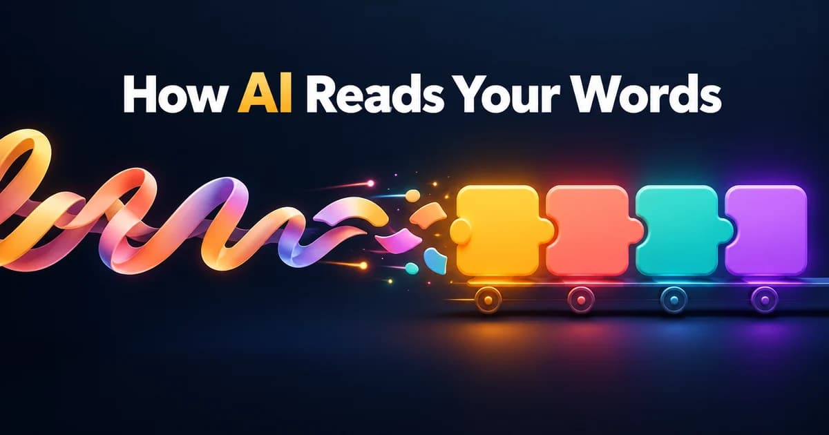 Featured image for Tokenization Explained: How AI Reads Your Words (and Why It Costs Money)