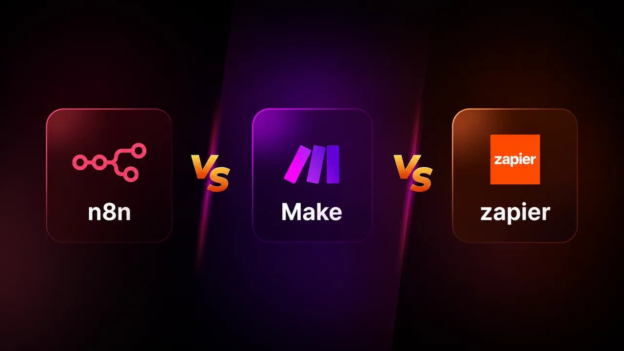 Featured image for Zapier vs Make vs n8n: Which AI Automation Platform Is Best in 2026?
