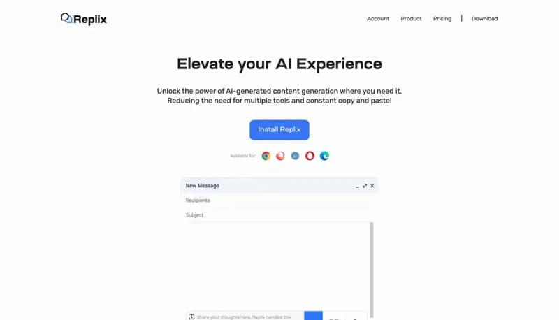 Replix.ai screenshot