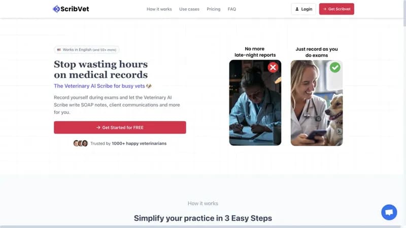 ScribVet screenshot
