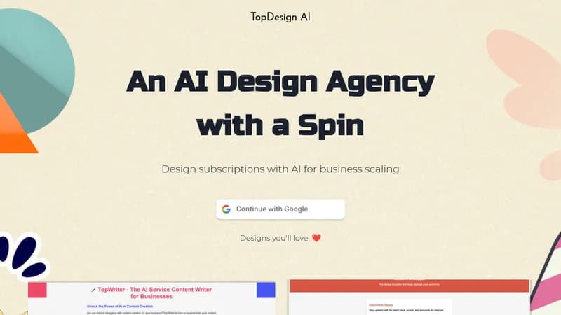 topdesign ai website