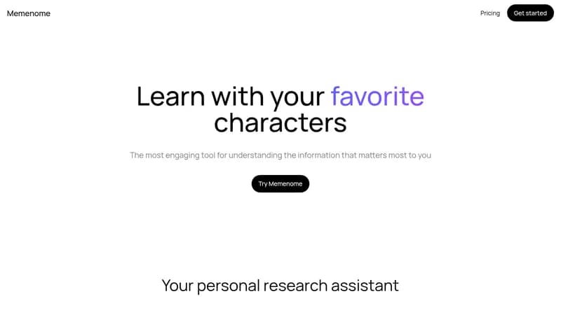 memenome website