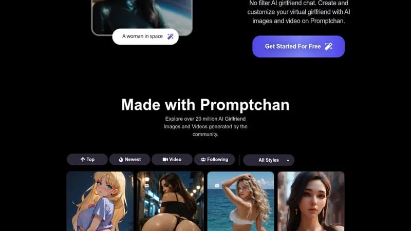 promptchan website