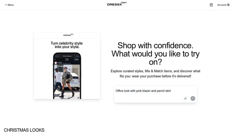 dressx agent website