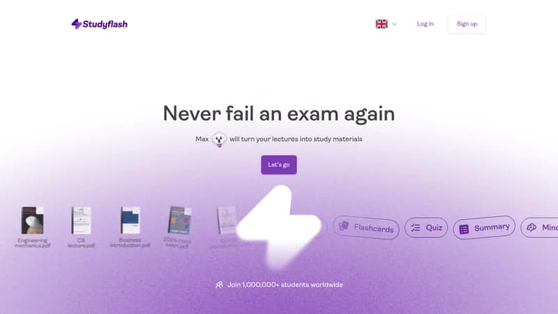 studyflash website