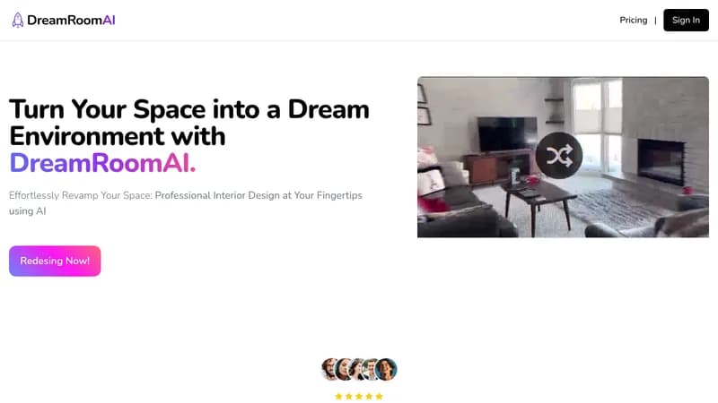 dreamroomai website