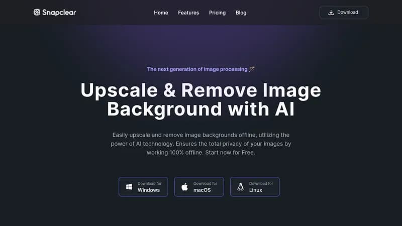 snapclear website