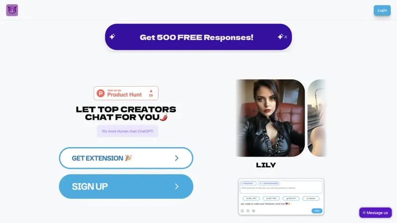 ChatPersona.ai screenshot