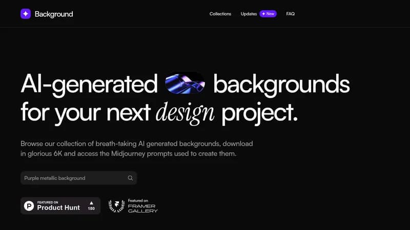 background website