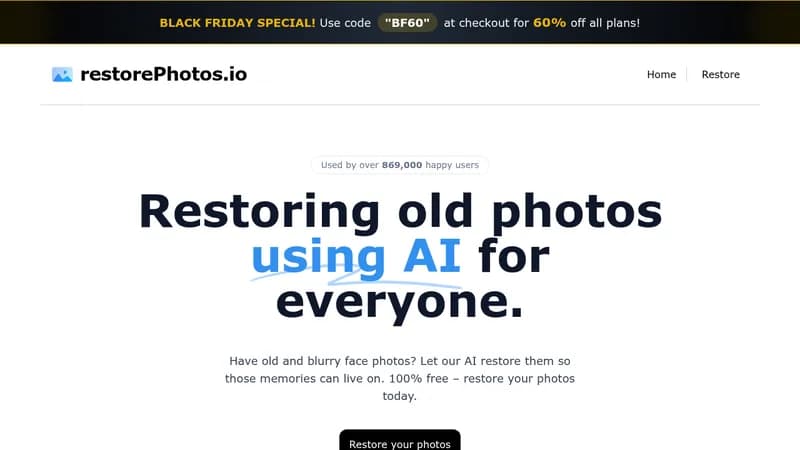 restorephotos.io website