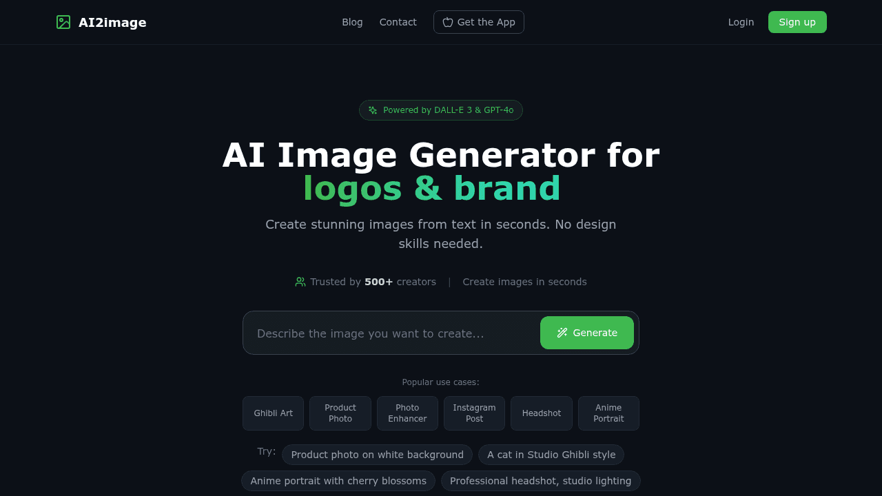 ai2image website
