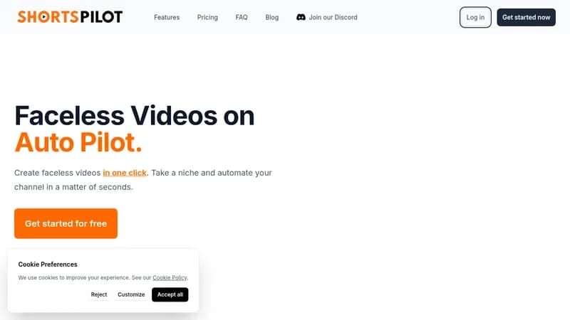 shortspilot website