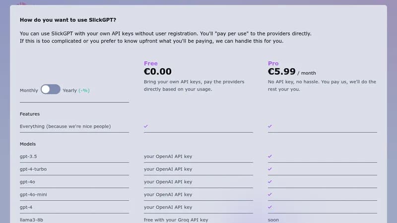 slickgpt website
